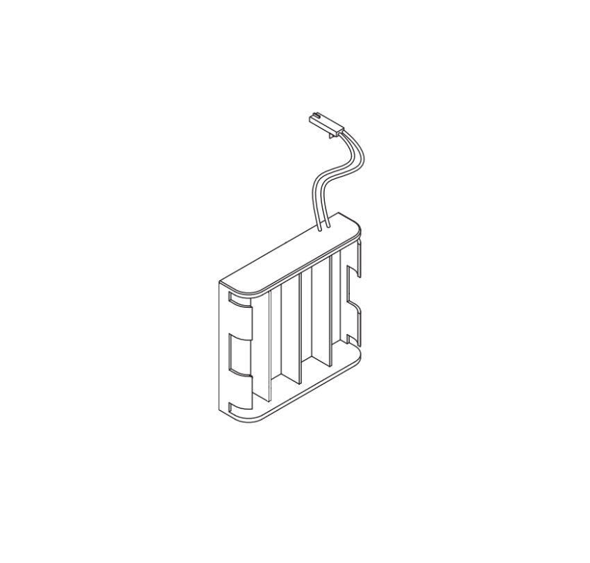 Schlage 46929063 4AA battery holder kit
