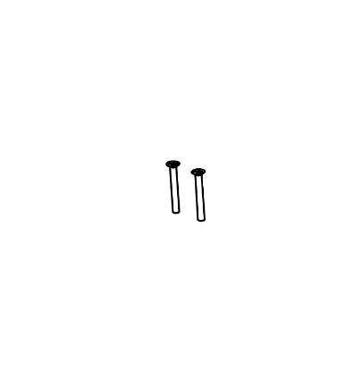 Detex PP-5802-124 10-32 x 1-1/2 inch PFH machine screw