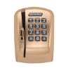 Schlage MSK magnetic stripe with keypad reader module in 612 Satin Bronze finish