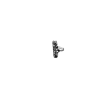 Detex 101463-11 LHR narrow stile centercase