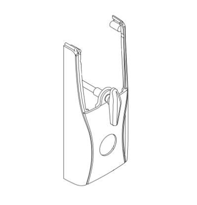 Schlage 46929022 interior escutcheon assembly for Mortise Deadbolt