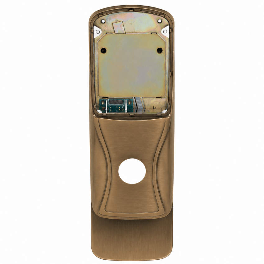 Schlage 47258398 993 exit exterior escutcheon in 612 Satin Bronze finish