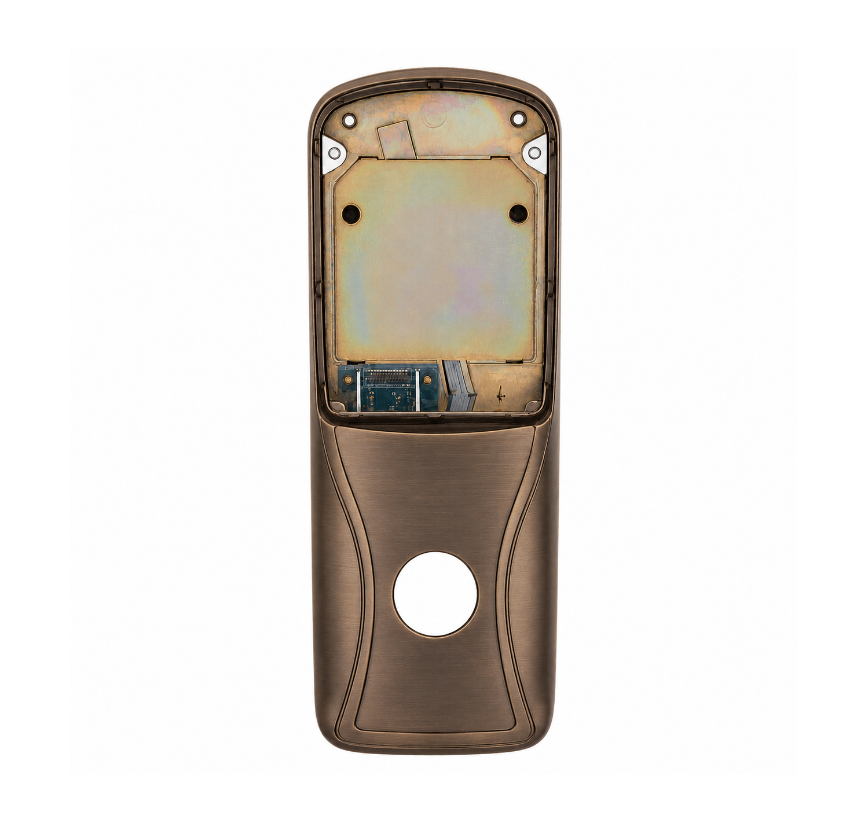 Schlage 23608532 612 satin bronze exterior escutcheon