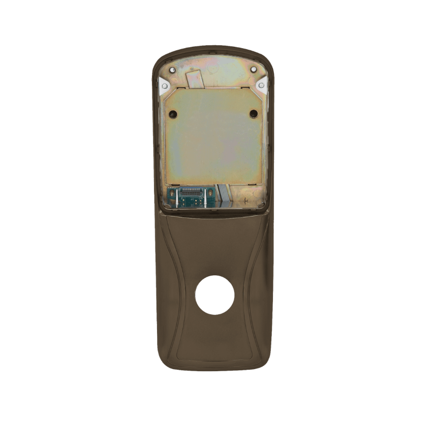 Schlage 23608532 643E aged bronze exterior escutcheon