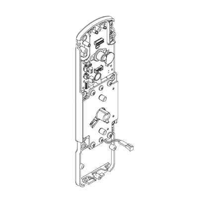 Schlage 47261347 interior baseplate subassembly