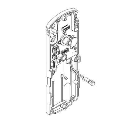 Schlage 46929253 Class interior baseplate subassembly
