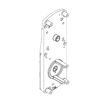 Schlage 47260732 exterior baseplate assembly