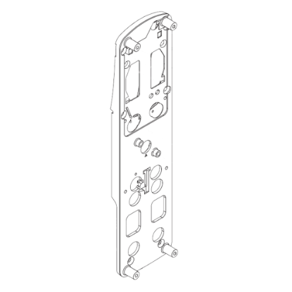 Schlage 47260739 exterior baseplate assembly