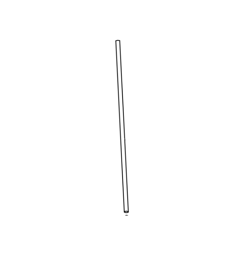 Detex 103073-1 top rod for 10-foot door applications