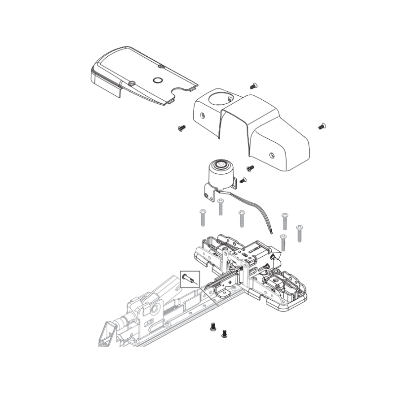 Schlage 47385866 rim exit IPB retrofit kit module