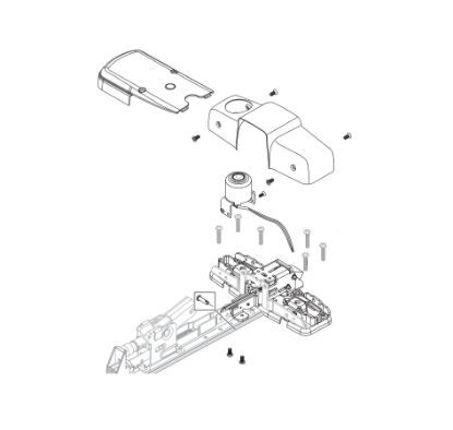 Schlage 47385858 rim exit IPB retrofit kit module