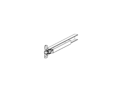 Detex 106900-11 centercase pushpad subassembly for V40 EE 36-inch exit device