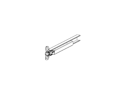 Detex 106900-13 48-inch pushpad assembly for V40 EE
