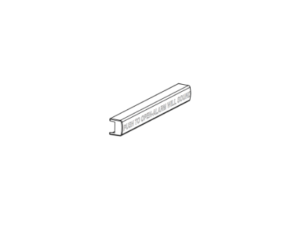 Detex 101815-1 red device wrap for 4-foot device