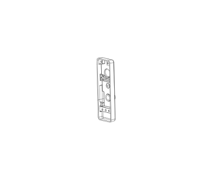 Detex 101459-9 Escutcheon Assembly for 14W Trim BP1