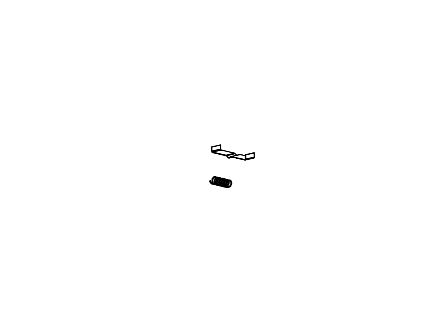 Detex 101997 Locking Bar Return Spring for 09 Function Trim
