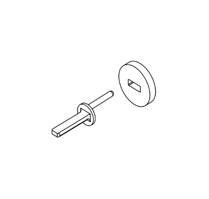 Schlage XN12-292 Sargent XC SFIC Tailpiece