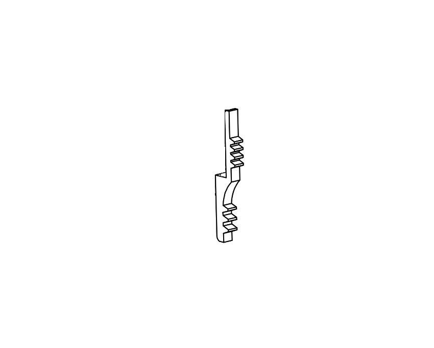 Detex 101436 Rack Assembly OEM replacement part
