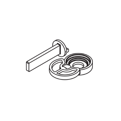 Schlage 10-143 J-MED core driver tailpiece