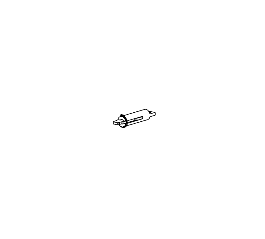 Detex 106694 D Trim CVR Universal Tailpiece Assembly