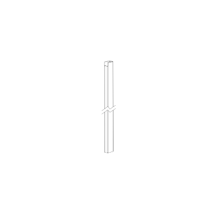 Detex 106397-2 90KRE 8 ft Mullion Subassy Post
