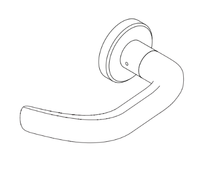 Schlage 09-402 ME3 inside lever for L Series mortise lock