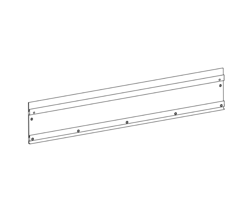 Detex 106759-1 AO19 Channel Cover and Hanger Assembly 39.5 inch Left Hand