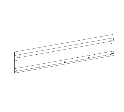 Detex 106759-1 AO19 Channel Cover and Hanger Assembly 39.5 inch Left Hand