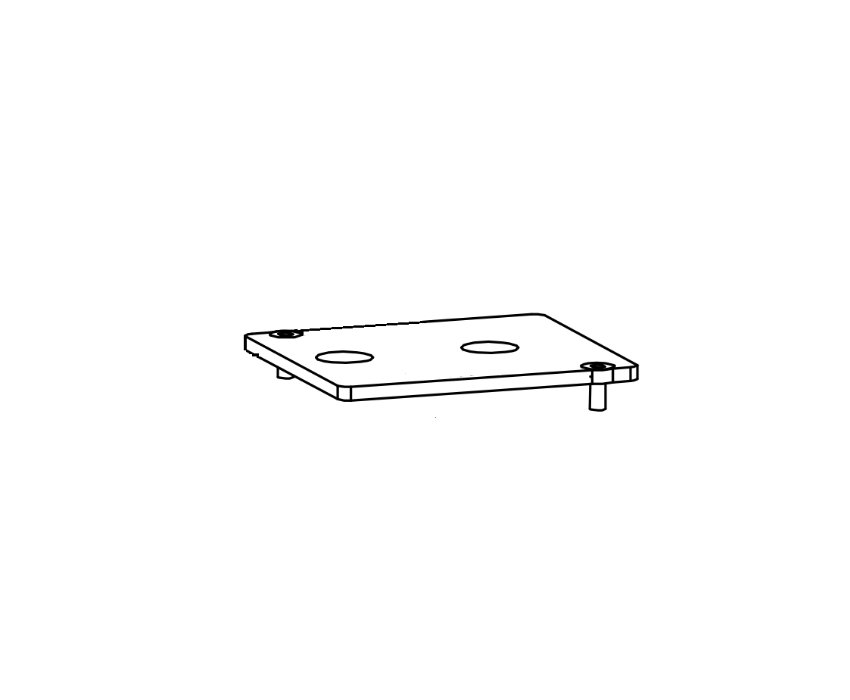 Detex 104705 Switch Plate Subassembly