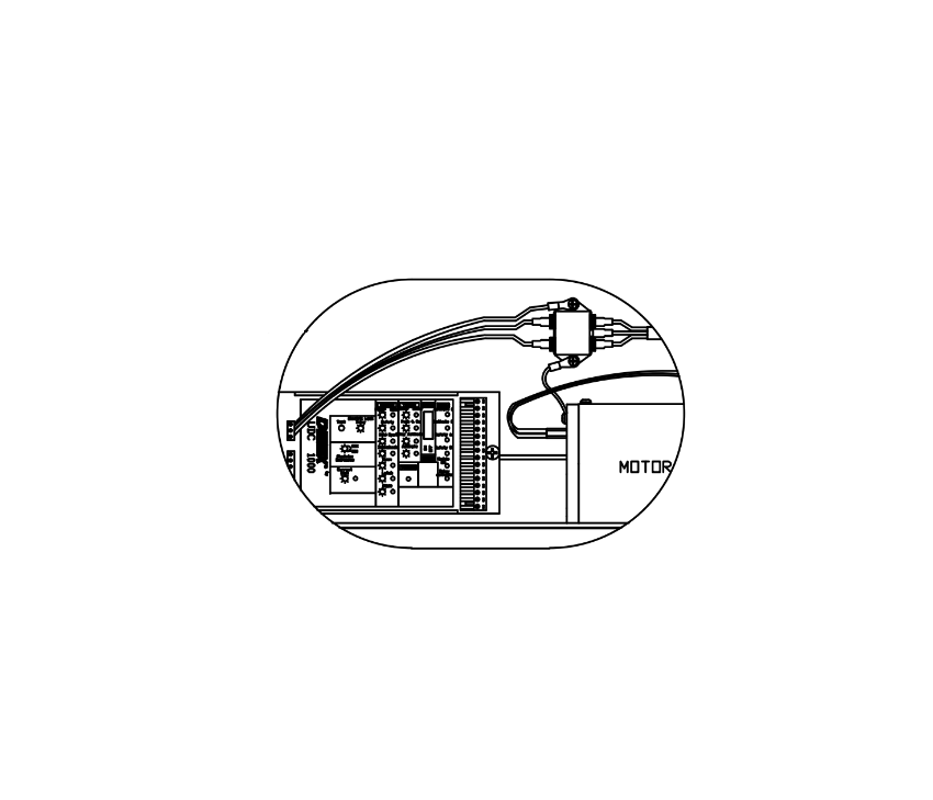 Detex 105416-5 120VAC Line Filter S&R Kit 4 ft Alternate Build