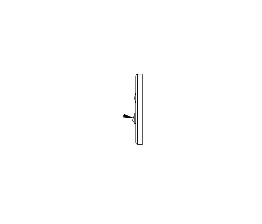 Detex 105422 3-way toggle switch with cable and connector for UDC Controller