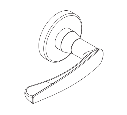 Schlage 09-506 M56 outside lever assembly