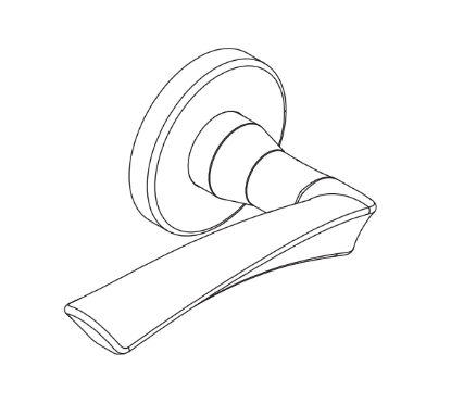 Schlage 09-506 M63 Outside Lever Assembly for L Series