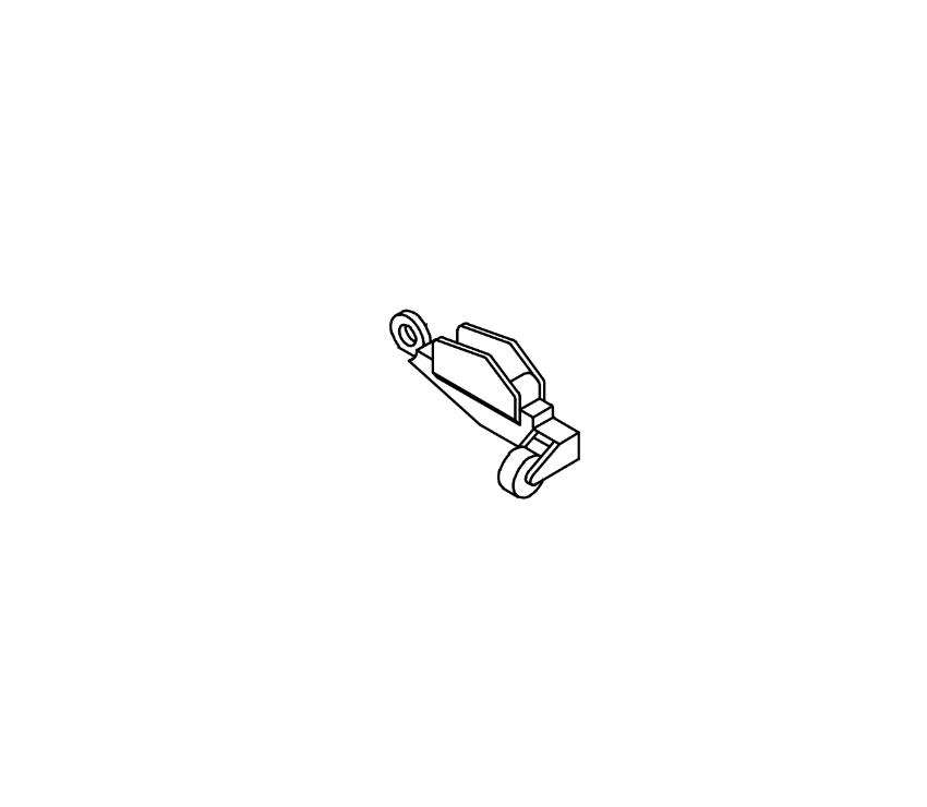 Detex ECL-293A Detent Lever & Roller Assembly