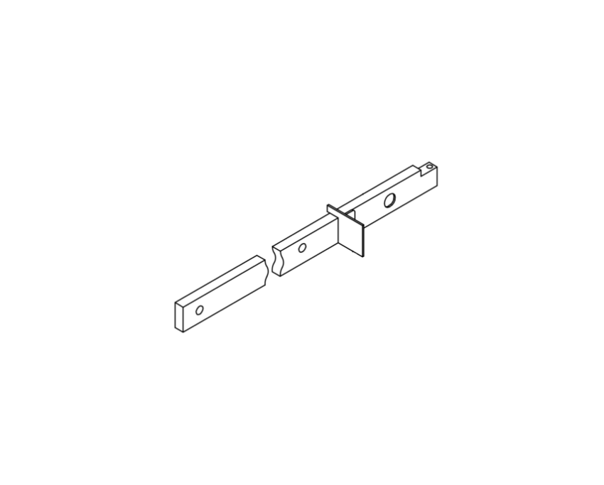 Detex ECL-332 Short Arm Bar