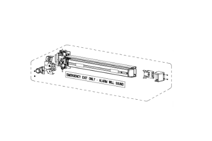 Detex 105431-2 S&R ECL-230X Core Assembly TDB TD