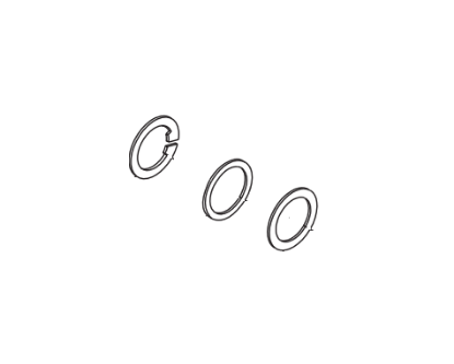 Schlage K110-550 Knob Truarc Ring and Spacer Pack