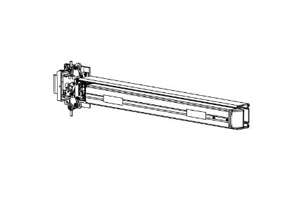 Detex 105432-2 ECL-230X Internal Pushpad Assembly TDB/TD