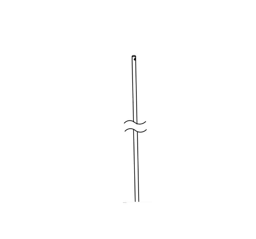 Detex 103674 84 Inch Top Rod for ECL-230X