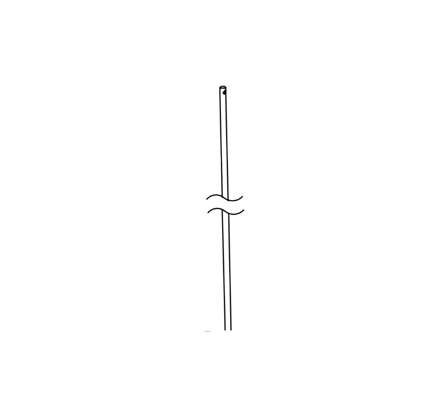 Detex 103073-3 Top Rod for ECL-230X 120 Inch