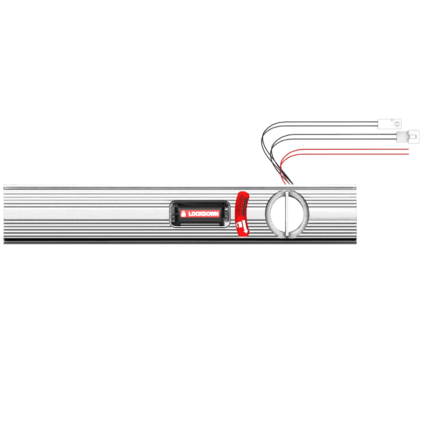 Von Duprin 967247 US26 Bright Chrome Emergency Secure Lockdown Kit for 99 QEL, 48" Exit Devices