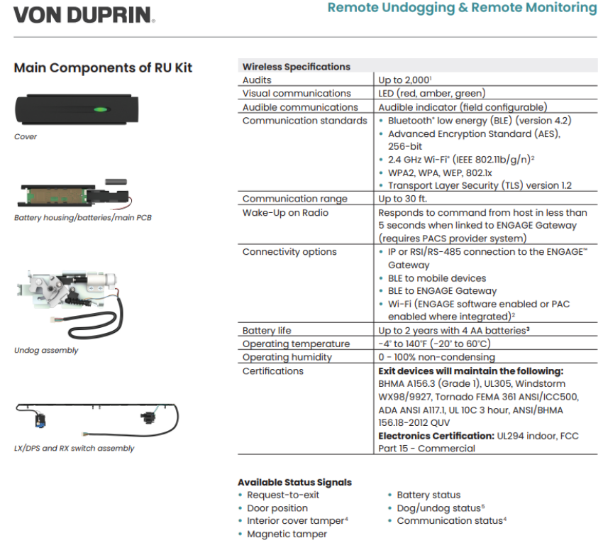 Picture of 47258682 Remote Undogging 48" Kit