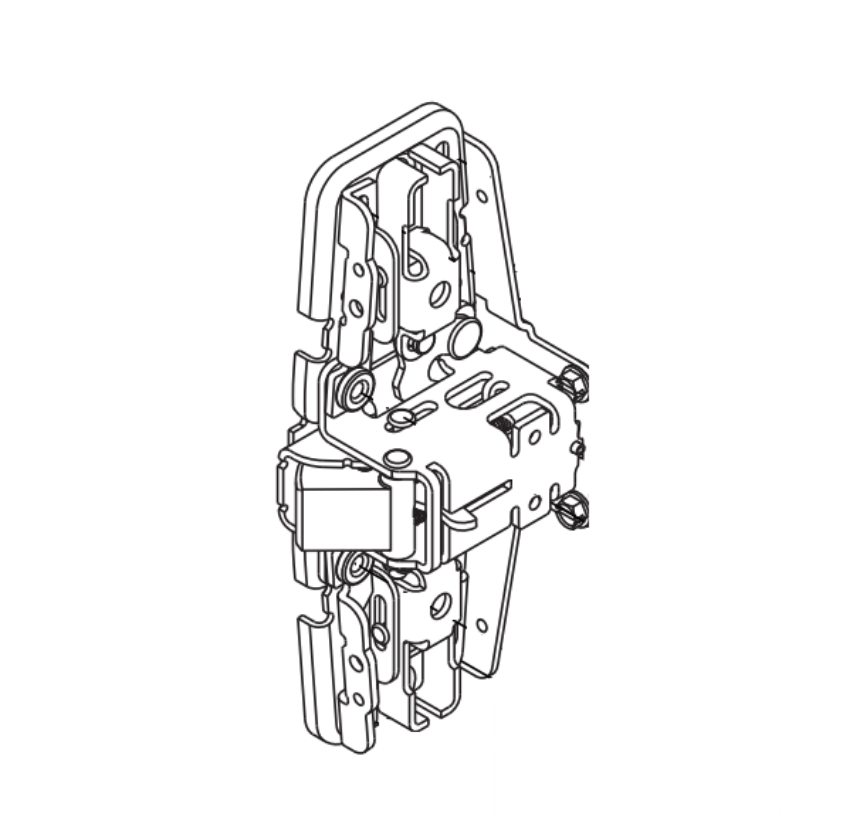 Von Duprin 101023 LHR Center Case Less Cover