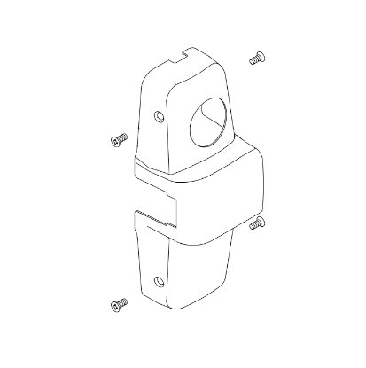 Von Duprin 050832 LHR Center Case Cover Kit for old-style 98/99-2SI exit devices