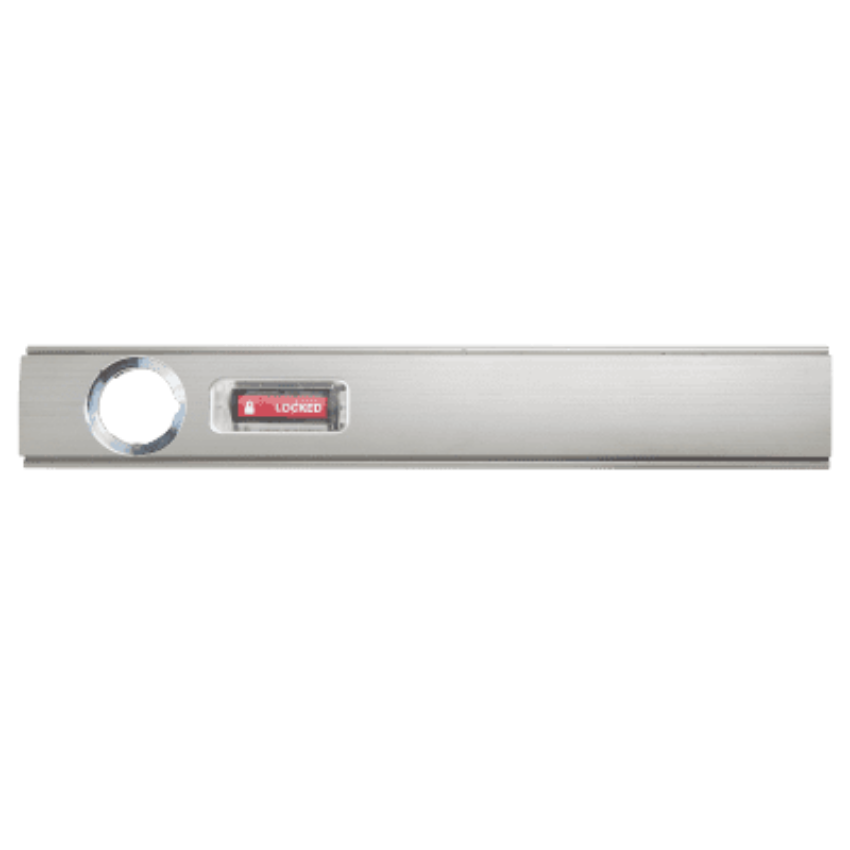 Von Duprin 040079 Cylinder Dogging with Indicator Conversion Kit US28 Satin Aluminum finish for 48-inch exit devices