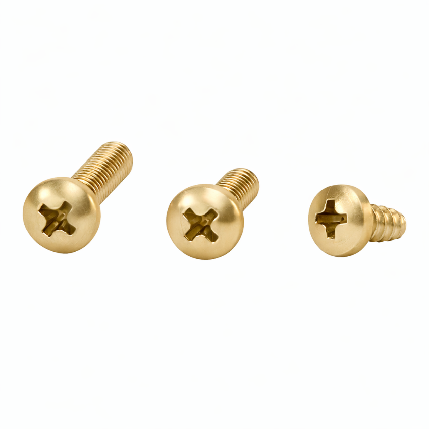 Von Duprin 900597 Impact Resistant End Cap Screw Pack US4 Satin Brass Genuine OEM Replacement
