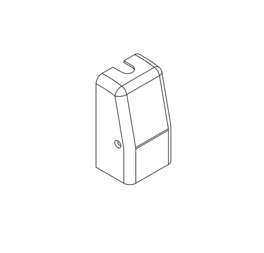 Von Duprin 972755 Bottom Latch Case Cover genuine OEM replacement part