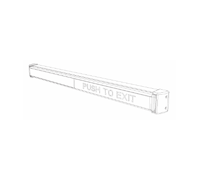 Schlage P972772-313 Standard Pushbar 36 inch Dark Satin Bronze for 672 and 692 Series