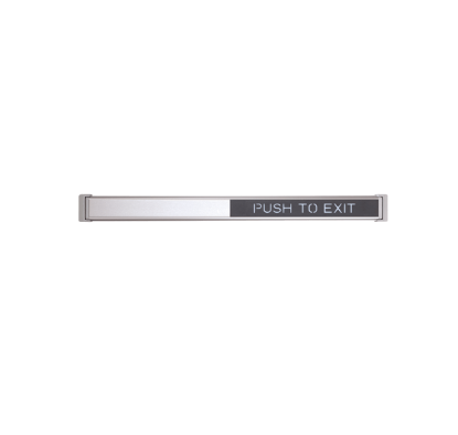 Schlage 672 TouchBar Request-to-Exit 628 Satin Aluminum