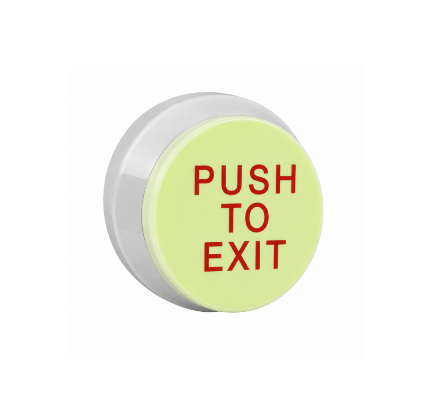 Schlage P620031-GID Button Only 1-5/8 Glow-in-the-Dark PUSH TO EXIT